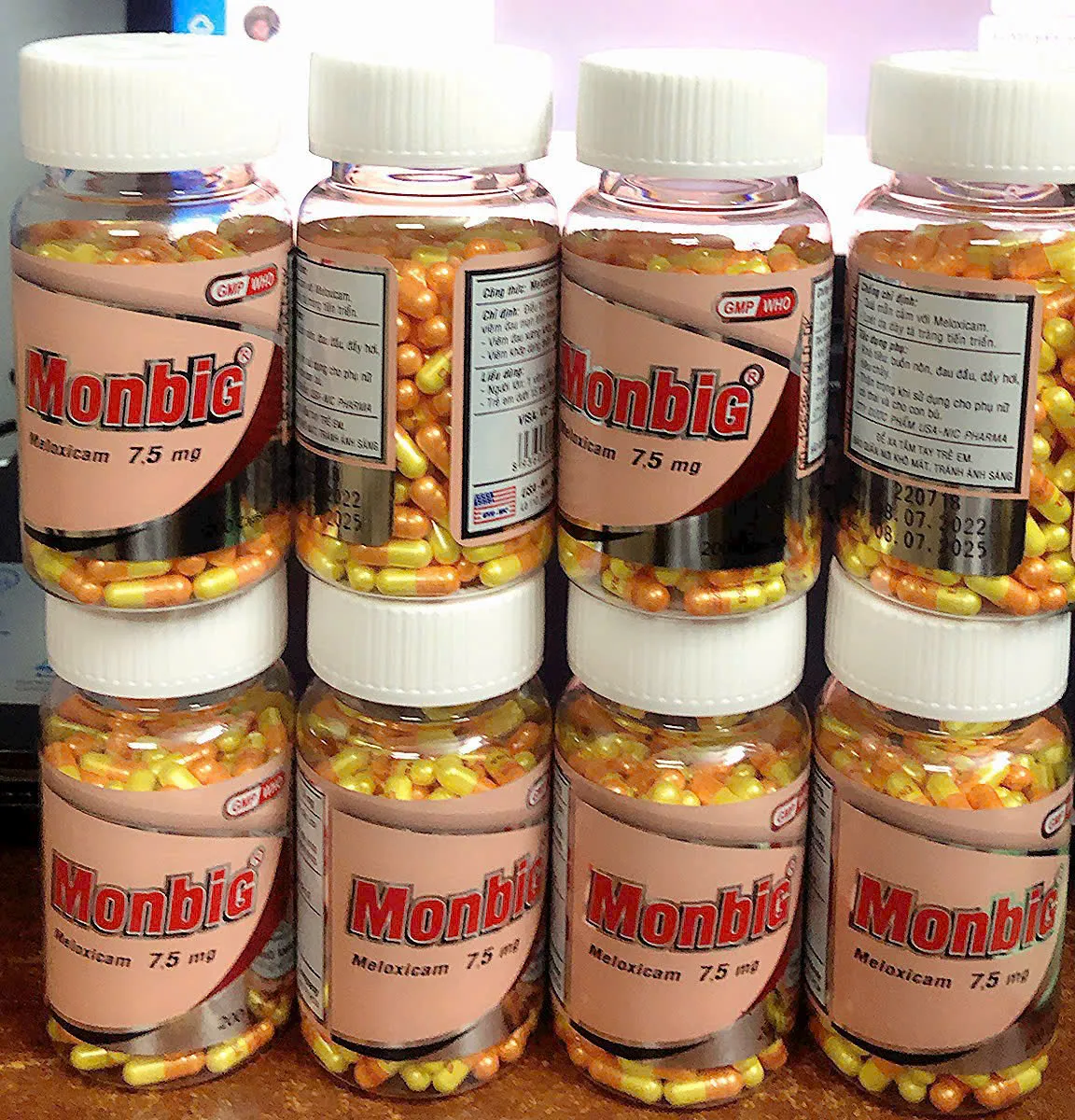 MONBIg 7,5 Meloxicam 7,5mg – Hỗ trợ điều trị viêm đau xương khớp mãn tính hiệu quả